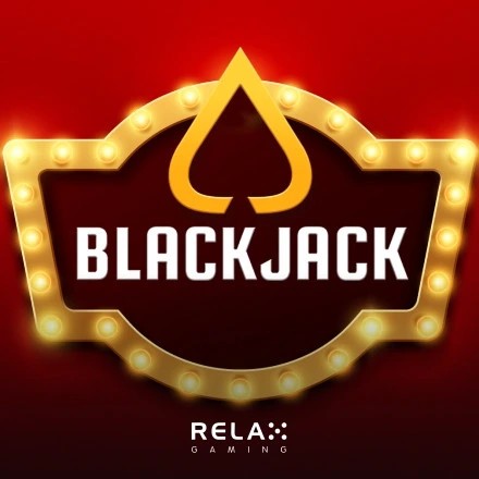 Blackjack Neo slot visual from Relax Gaming available on getyourmug.coffee