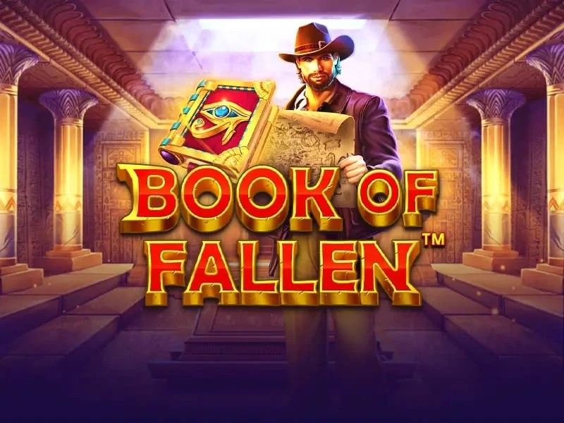 Slots logo of Book of the Fallen from Pragmatic Play at Bwin Casino