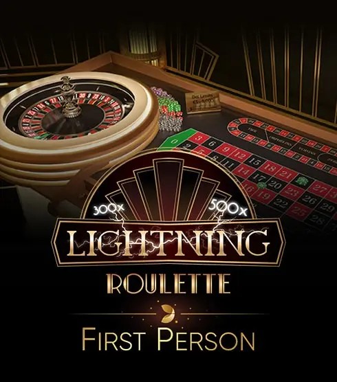 First Person Lightning Roulette logo by Evolution Bwin Casino