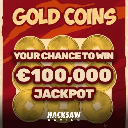 Gold Coins logo by Hacksaw Gaming Bwin Casino