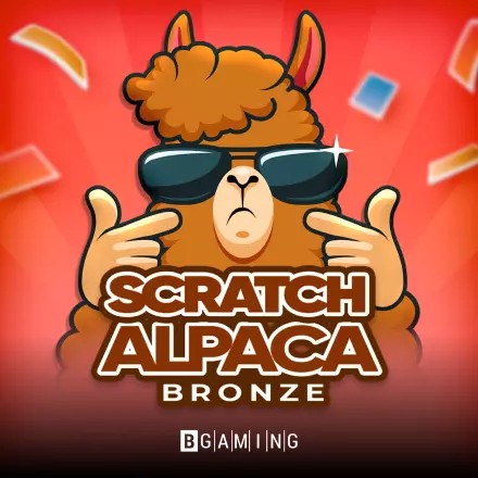 Enjoy Scratch Alpaca Bronze by BGAMING – logo hosted on getyourmug.coffee
