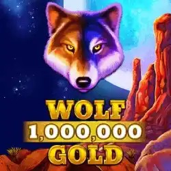 Wolf Gold 1,000,000 slot visual from Pragmatic Play available on getyourmug.coffee