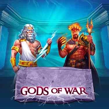 Zeus vs Hades – Gods of War online game logo by Pragmatic Play on getyourmug.coffee